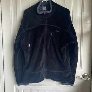 Patagonia Regulator R4 Windbloc Polartec Black Fleece Jacket Men’s Large